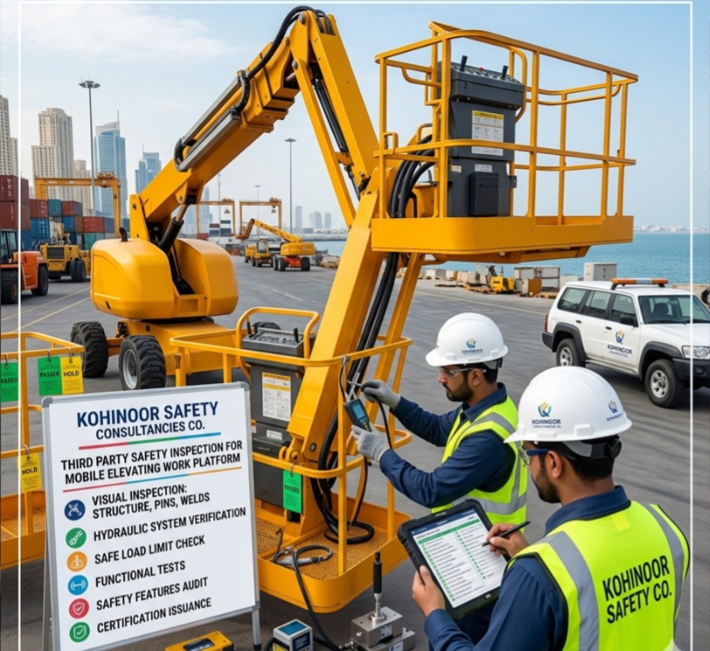 Third Party Safety Inspection For Mobile Elevating Work Platform